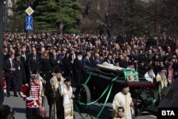 Похорон патріарха Неофіта, Софія, Болгарія, 16 березня 2024 року