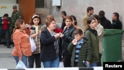 Армениянын Горис шаарына келген качкындар, 25-сентябрь, 2023-жыл.