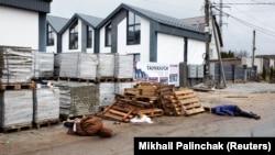 Убиті пострілом у потилицю чоловіки зі зв'язаними за спинами руками. Буча, 3 квітня 2025 року