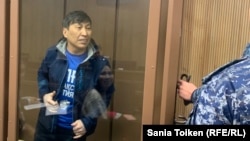 Kazakh oppositionist Marat Zhylanbaev could face a decade in prison in a trial that has been condemned by rights groups. (file photo)