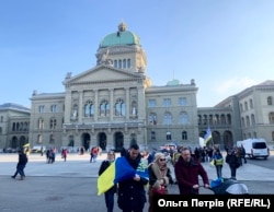Берн, будівля парламенту, Бундесплац, Швейцарія, 4 березня 2023 року