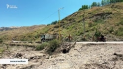 Ноокаттагы сел: Таза суу жок, калыбына келтирүү иши уланууда 