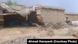 سیلاب در یکی از ولسوالی های ولایت پروان