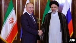 Ռուսաստանի և Իրանի նախագահներ Վլադիմիր Պուտինը և Էբրահիմ Ռայիսին, արխիվ, 16 փետրվարի, 2023թ.