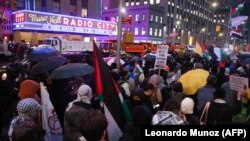 Газа  маселеси боюнча акциялардын бири. 