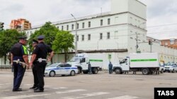 Закъалтхой лаьцначу хенахь Ростовера номер 1 йолчу СИЗО-на хьалхара сурт. 2024-чу шеран мангал-беттан 14-гIа
