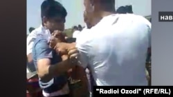 Конфликт между жителями села Лакат и сотрудниками милиции 