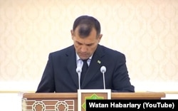 Annaberdiýew 14-nji iýuldaky mejlisde hasabat bilen çykyş edýär