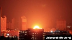 Орус армиясынын ракеталык жана дрон чабуулуна кабылган Киев шаары. 