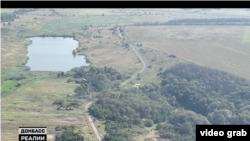 Українські аеророзвідники спостерігають за ситуацією навколо села Надія з дрону