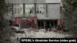 Հրթիռակոծության հետևանք Չեռնիգովում, 17-ը ապրիլի, 2024թ.