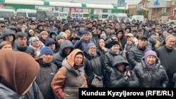 Митинг торговцев рынка "Дордой". 30 ноября. 