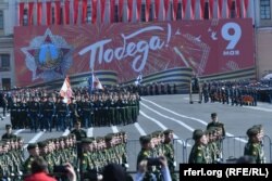 Парад у Санкт-Петербурзі. Росія ,9 травня 2023 року