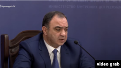 Ներքին գործերի նախարար Վահե Ղազարյանը