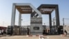 The Rafah border crossing with Egypt in the southern Gaza Strip.
