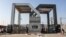 The Rafah border crossing with Egypt in the southern Gaza Strip.