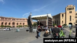 Հարնարպետության հրապարակն առավոտյան ժամը 9-ի դրությամբ, 10-ը մայիսի, 2024թ․