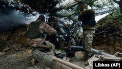 Ілюстраційне фото: українські військові біля Мар’їнки, травень 2023 року