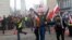 Участники фермерских протестов в Варшаве