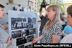 На відкритті виставки в Дніпрі