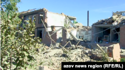 Наслідки російських ударів у Нікополі, архівне фото