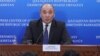 Kazakh Industry Minister Qanat Sharlapaev (file photo)