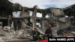 تخریبات ناشی از حمله راکتی سپاه پاسداران ایران در عراق 