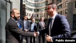 Արտգործնախարարությունում ԵԱՀԿ գործող նախագահին դիմավորում է Հայաստանի արտաքին քաղաքական գերատեսչութան ղեկավարը, 13-ը մայիսի, 2024թ․