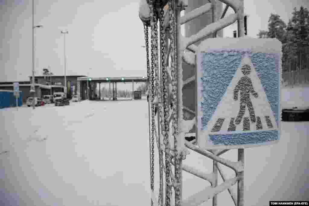 Пункт &laquo;Рая-Йоосеппи&raquo;. Финляндия закрыла все пункты пропуска, кроме одного, но все еще ожидает потока мигрантов&nbsp;