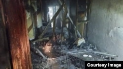 Чыңгыз Айтматов атындагы Мамлекеттик улуттук орус драма театрында чыккан өрт.