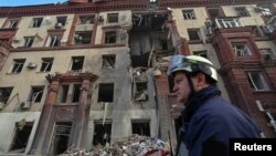 Наслідки ракетного удару по багатоповерхівці в Запоріжжі, 18 жовтня 2023 року