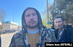 Трудовой мигрант Жасур Шарипов.