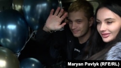 Богдан Єрмохін під час повернення з депортації, Волинська область, 2023 рік