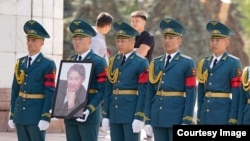 Жолочу Рысбаевди акыркы сапарга узатуу зыйнаты. 2-май, 2024-жыл 