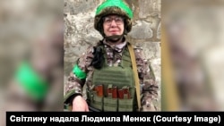 Людмила Менюк – перша жінка в українській армії, що керувала бронетанковою службою батальйону під час служби у війську