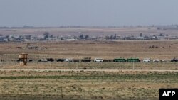 Иордания - Сирия чек арасы. Иллюстрациялык сүрөт. 