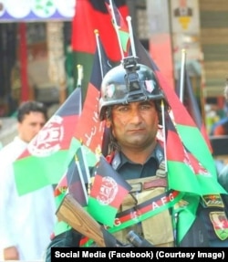 امین الحق قاضی خیل افسر پیشین پولیس ملی افغانستان که به تازه گی در ولایت کنر کشته شده است.