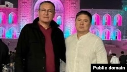 Азим Рой жана Камчы Көлбаев. УКМК тараткан сүрөт.