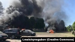 Наслідки російського удару в Золочеві, Харківська область, 1 травня 2024 року