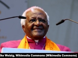 Десмонд Туту на Конгресі німецьких євангельських церков у Кельні, 2007 рік.
