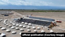 "Асман" шаарынын курулушун баштоого арналган иш-чара. 30-июнь, 2023-жыл