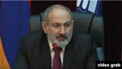 Armenia - Prime Minister Nikol Pasinian speaks at a meeting in Gavar, january 13, 2024.