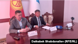 Эсенбек Арзиев жана Салман Назылбеков. 15-ноябрь, 2023-жыл.