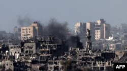 ویرانی های ناشی از حملات اسرائیل در نوار غزه