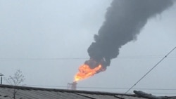 На оприлюднених відео чутно сирену, видно дим та вогонь на підприємстві. Фото ілюстративне 