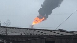 Выбух на Омскім НПЗ у Расеі. Архіўнае фота