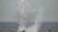 Romanian military detonates an explosive charge to simulate the destroying of a mine off the Black Sea. (file photo)