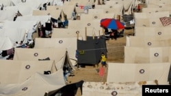 خیمه های بیجا شده گان شهر غزه