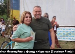 Ігор Гринкевич під час благодійного заходу фонду