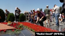 Душанбе, Парки Победы, 9 мая 2023 года